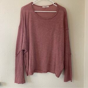 Project Social T Dusty Rose Long Sleeve women’s medium sweater